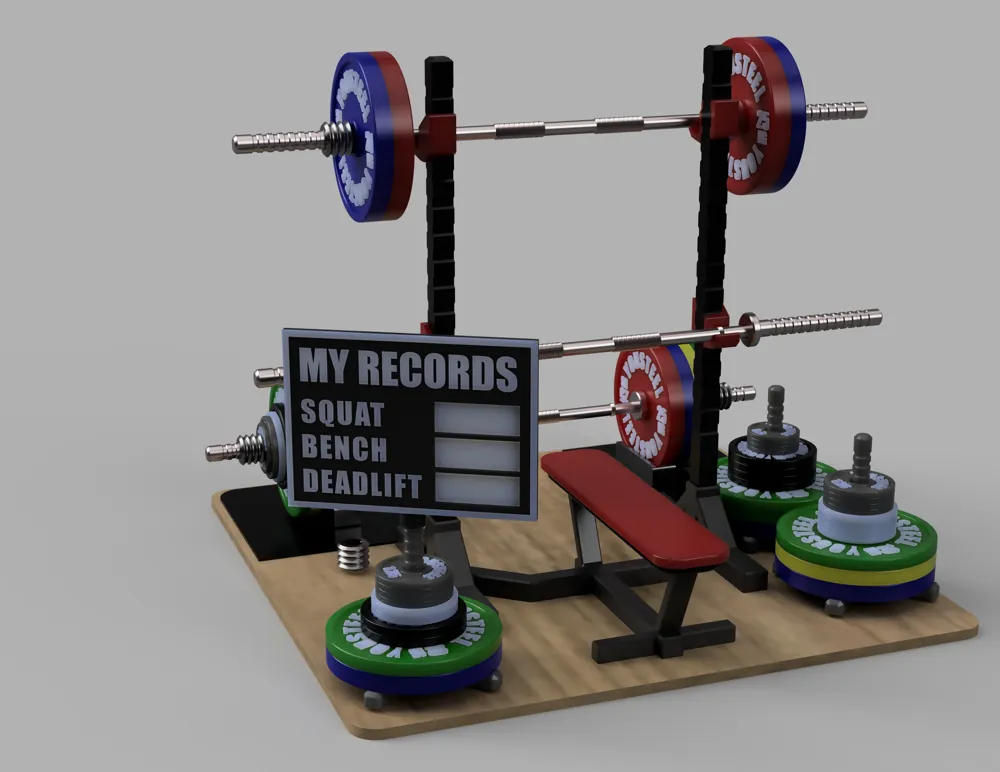 Mini Power Rack con PR Board